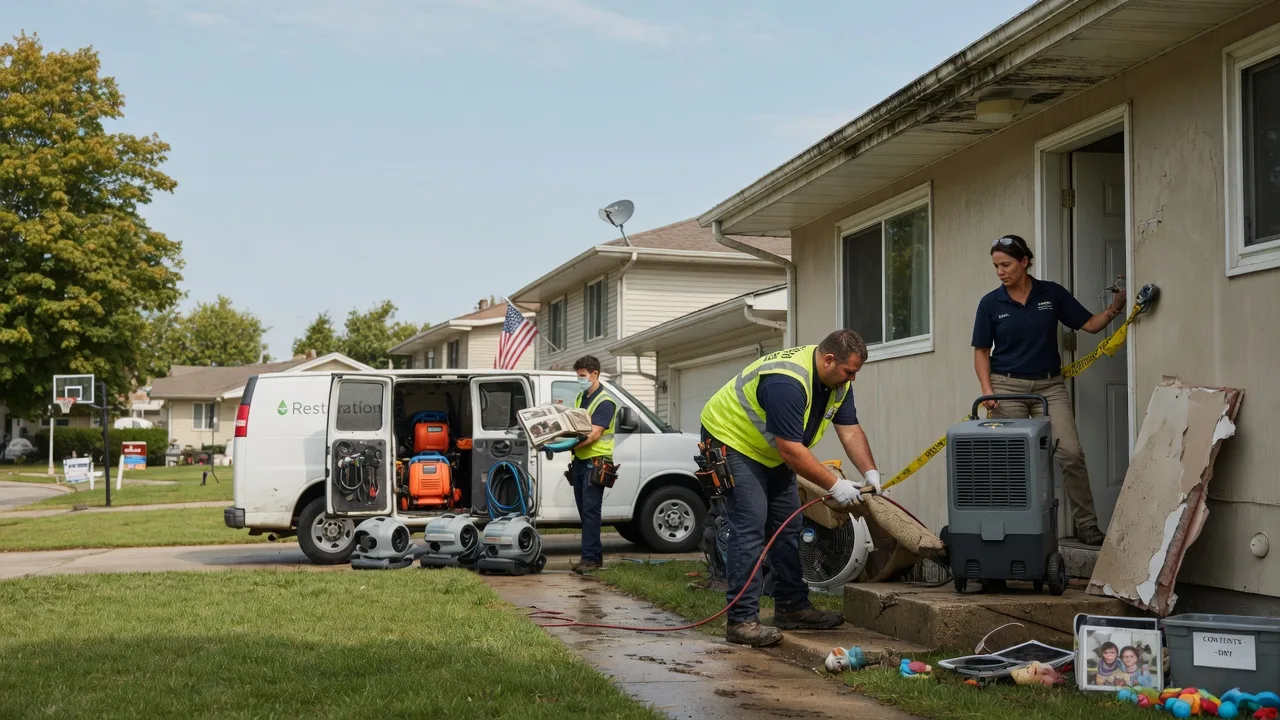Water Damage Restoration in Breeding, KY near me